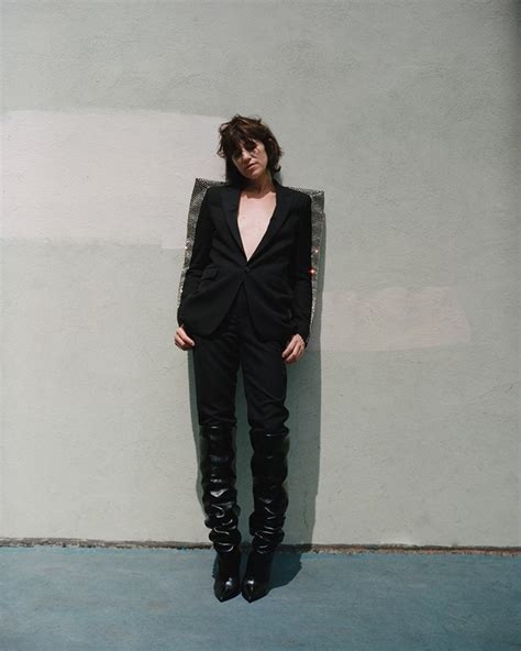 Charlotte Gainsbourg on style and fronting Saint Laurent